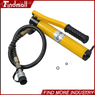 Findmall CP-180 Hydraulic Hand Pump 8500 PSI 2Speed Manual High Pressure 3/8 NPT