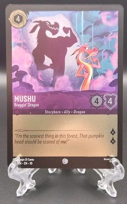 Mushu - Braggin' Dragon 46/204 Whispers in the Well Cold Foil