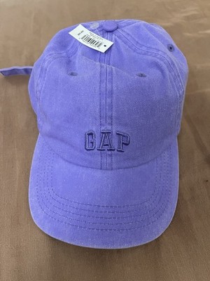 Gap Logo Canvas Purple Baseball Hat. Adjustable. New With Tag