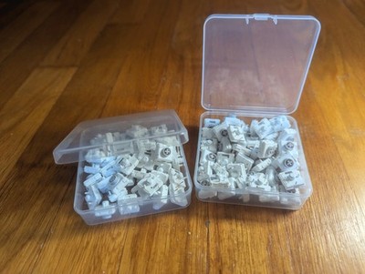 87 Silent Linear Cherry MX Low Profile Mechanical Switches, 40 gf