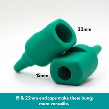 GIZBOT Loft Water Tank ,  Radiator or Valve Change  Bungs  15mm / 22mm