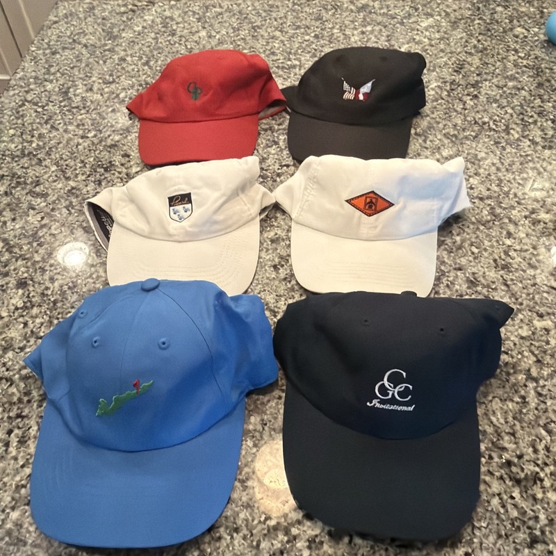 Fishers Island Indian Creek Calusa Pines Secession Golf Hats
