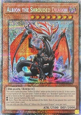 Yu-Gi-Oh! - Albion der dunkle Drache - MINT/NMINT - FR - 1st