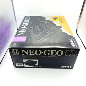 SNK NEO GEO CD Console Boxed w/ controllers, AC adapter Japanese, Tested  Rank A