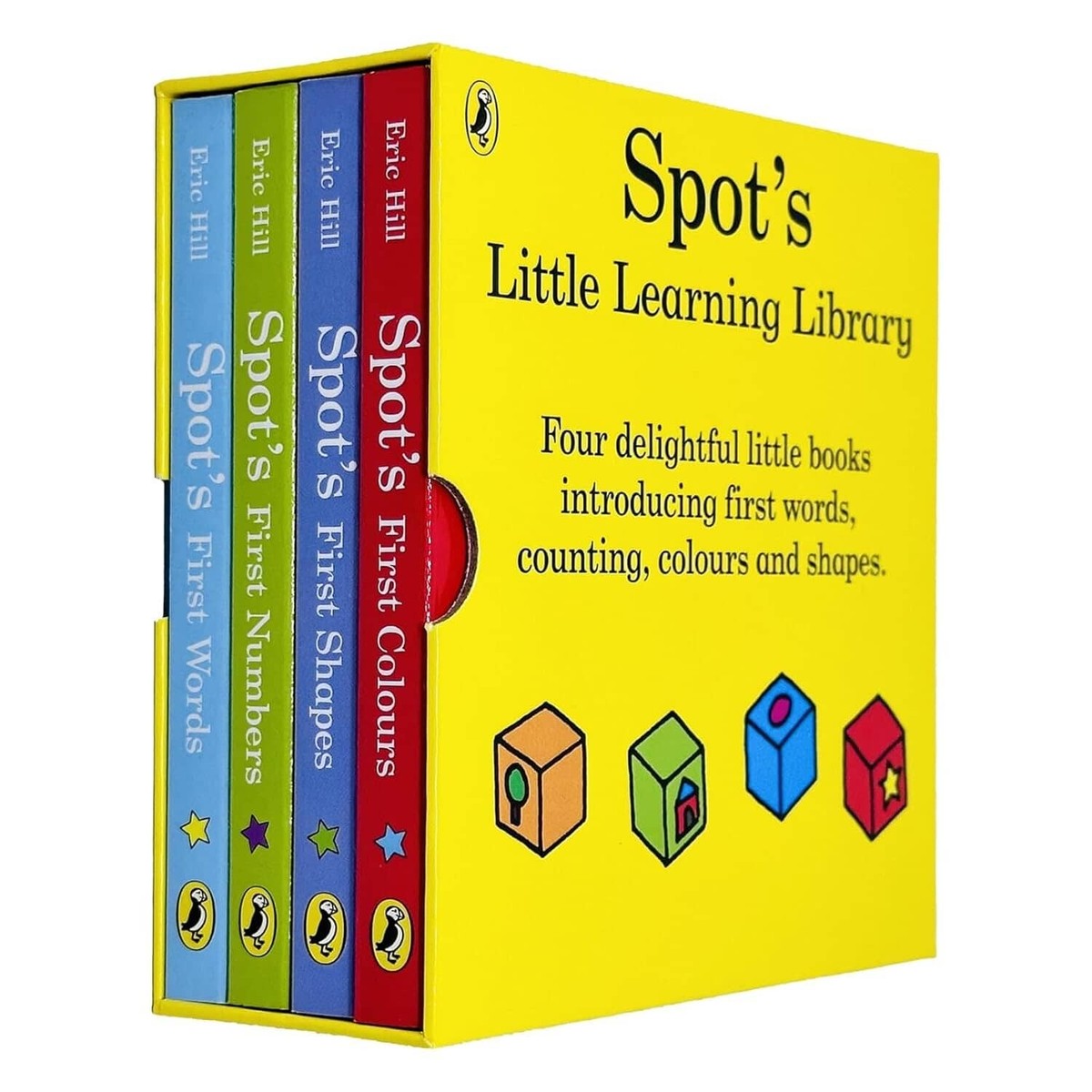 Spot's Little Learning Library by Eric Hill 4 Books Box Set -Ages