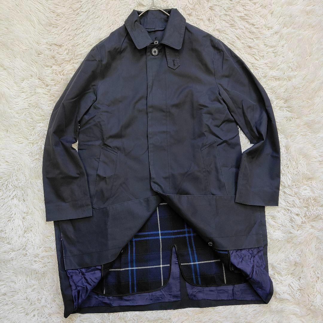 Quality】Mackintosh Dunkeld Coat with Liner Navy 38 | eBay