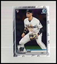 Isan Diaz 2020 Bowman Chrome Rookie Card!!. rookie card picture