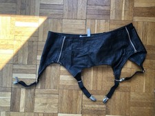 The Federation Real Leather Suspender Belt Size M
