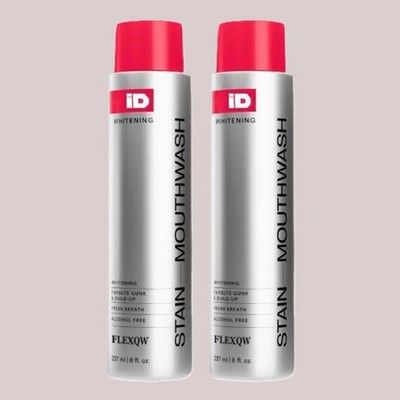 2 Pcs Hismile ID Stain Mouthwash Mit Peroxidspülung Für Clean und White