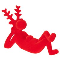 Elegante Rentier Dekofigur Liegend FüR Stilvolle Weihnachtsdekoration, 2 StüCk