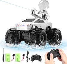 Coche Anfibio Control Remoto con Chorro de Agua, Camión Control Remoto Impermeable