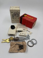 Retro Türschloss Zusatzschloss „YETI“ mit OVP/Anleitung komplett mit Zylinder &