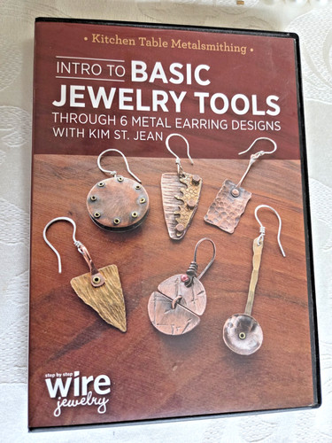 Intro to Basic Jewelry Tools Through 6 Metal Earring Designs With Kim St. Jean