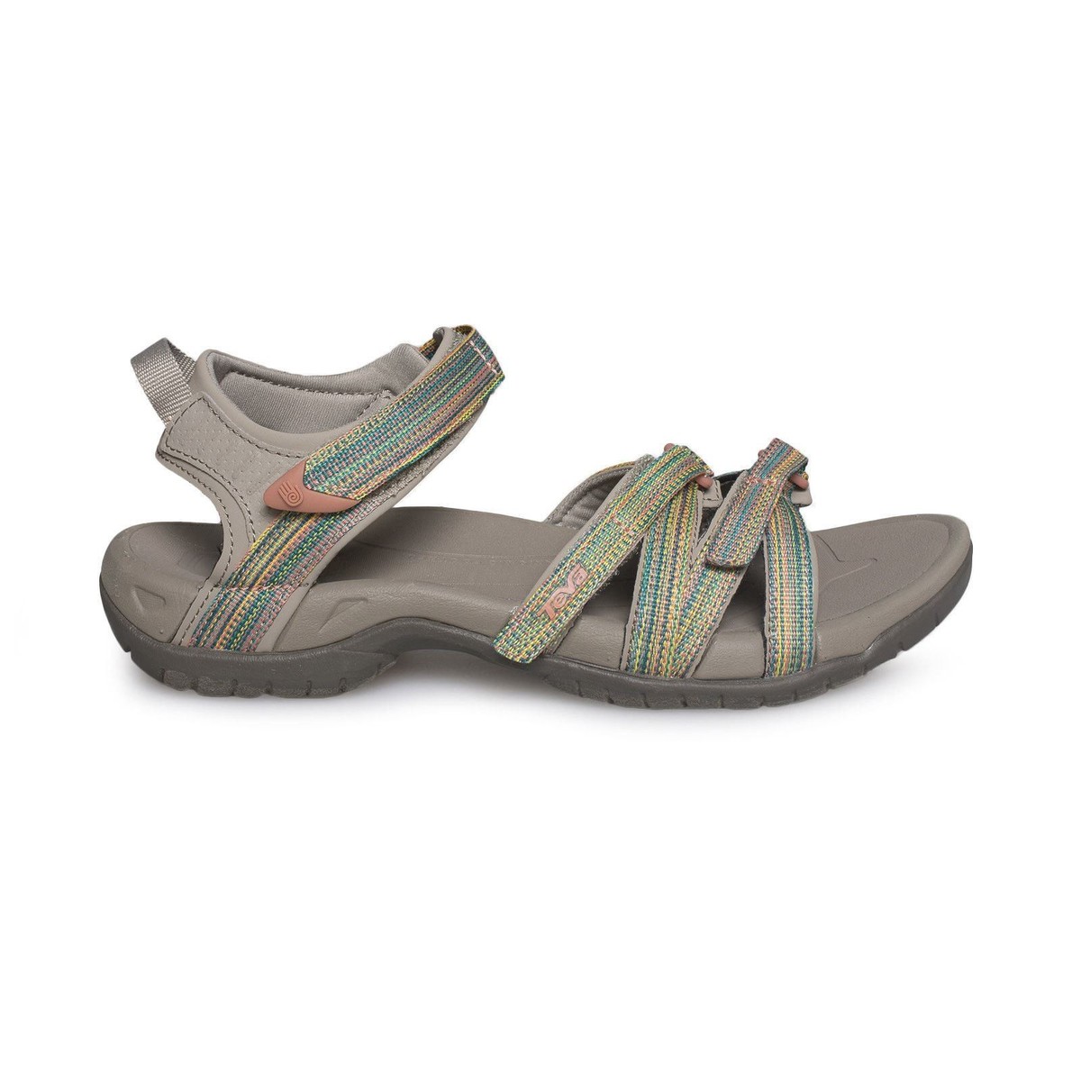 TEVA TIRRA TAUPE MULTI WALKING HIKING SPORT WOMEN'S SANDALS SIZE US 7/UK  NEW