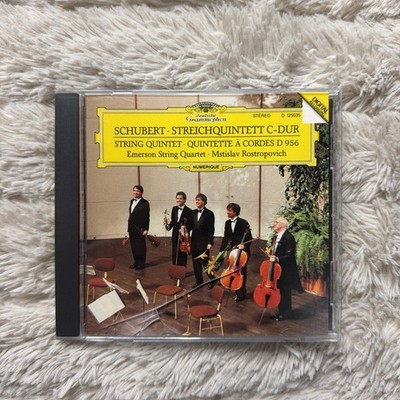 Schubert: String Quintet D 956 (Deutsche D 1253Music Club) Emerson Rostropovi/R4