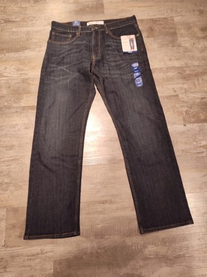 Levi Strauss Signature Gold Label Mens Dark Wash Denim Jeans