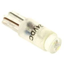 RS PRO 209377 White LED Indicator Lamps Wedge Single Chip 24 V ac/dc 100000