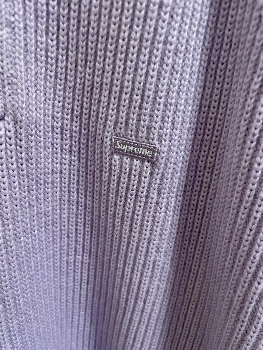 Supreme Small Box Polo Sweater Lavender | eBay Supreme Small Box Polo Sweater Lavender | eBay