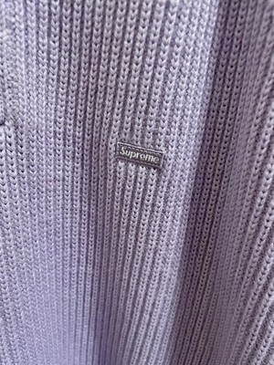 Supreme Small Box Polo Sweater Lavender | eBay