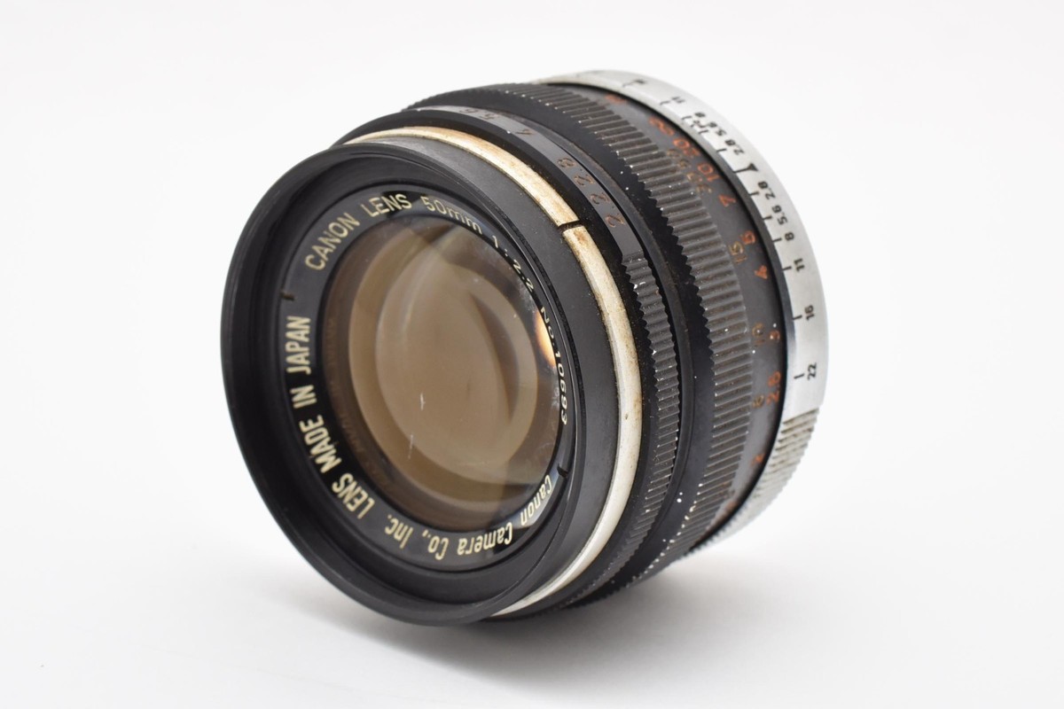キャノン 50mm F/2.2 Lens for Leica L39 0905 Canon 50mm F/2.2 Lens for Leica L39 screw mount LTM 0905 | eBay