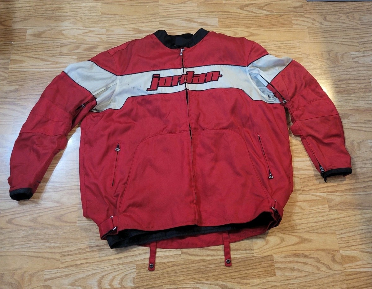 Jordan Motor Sports Joe Rocket Size 4XL Motorcycle Jacket Red