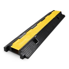 Yescom Cable Ramp Protector 1 Channel Hose Cover Speed Bump for Road Driveway