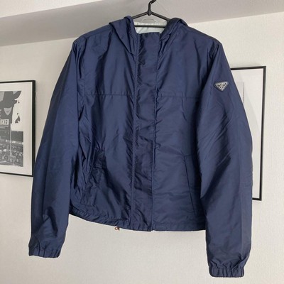 USED EXCELLENT CONDITION PRADA NYLON JACKET, GENUINE DOMESTIC PRODUCT GOOD