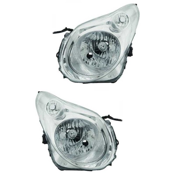 Halogen Scheinwerfer Set Links & Rechts Hauptscheinwerfer H4 FüR Suzuki Alto-image