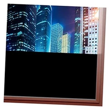  BLKT Window Film Blackout Day & Night 24 Hour Opaque Privacy - 48in X 9ft