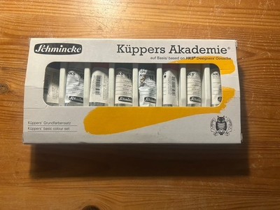 Küppers' Grundfarbensatz von Schmincke aus AKADEMIE  Gouache-Serie