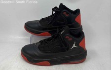 Nike Kids Air Jordan Max Aura 2 CK6636-060 Red Black Basketball Shoes Size 6Y