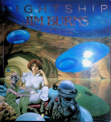 Jim Burns - Lightship incl. Fighting Fantasy Artwork - Softback Ed. B+/B+/B+