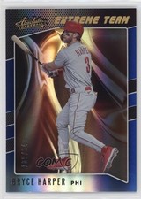 2021 Panini Absolute Extreme Team Spectrum Blue 105/149 Bryce Harper #ET-6 rs2