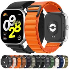 For Xiaomi Mi Band 9 8 Pro/Redmi Watch 6 5 4 Nylon Loop Strap Bracelet Watchband