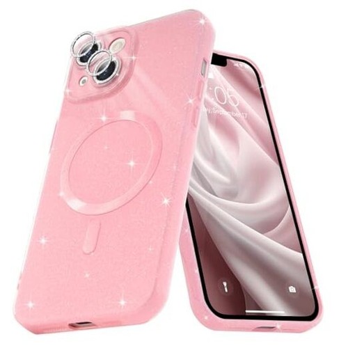 Micoden for iPhone 15 Case for Women Girls, Cute Bling Sparkle Glitter
