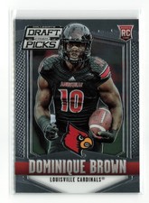 2015 PANINI PRIZM DRAFT DOMINIQUE BROWN #180 RC