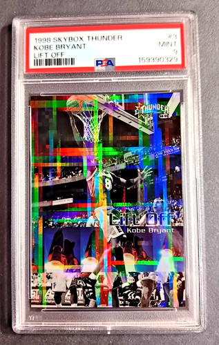 1998-99 Skybox Thunder #3 LO Kobe Bryant Lift-Off PSA 9 Lakers