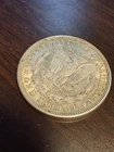 1921 Liberty Peace Silver Dollar High Relief Key Date Au