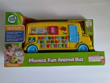 LeapFrog Phonics Fun Animal Bus Learning Toy Letters Sounds 12 Months
