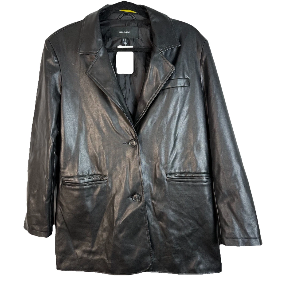 VERO MODA CURVE regular blazer zwart