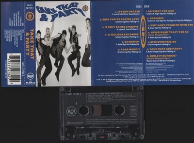 TAKE THAT & PARTY - MC TAPE KASSETTE - ROBBIE WILLIAMS - RCA GERMANY   1992