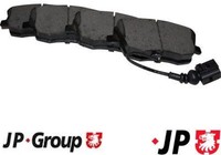 JP Group 1163603210 Bremsbelagsatz FüR Scheibenbremse Bremsbelagsatz