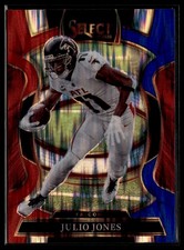 2025 Panini Select #49 Julio Jones Prizm Shock