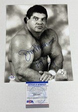 Don Muraco Signed Autographed 8x10 Photo WWE WWF - PSA COA HOF