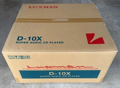 2025 Brand New LUXMAN D-10X SACD/CD DAC Hi-Res Super Audio Blaster White