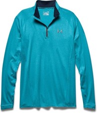 Under Armour Launch 1/4 Zip Pullover Men's Size M Retail 65 Reflective Fitted