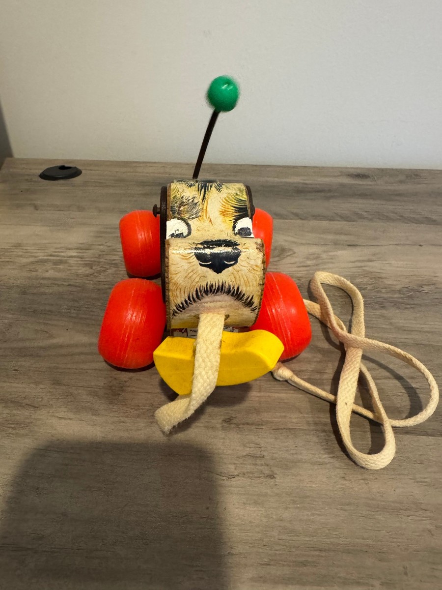 Antique Fisher Price Little Snoopy Pull Toy | eBay