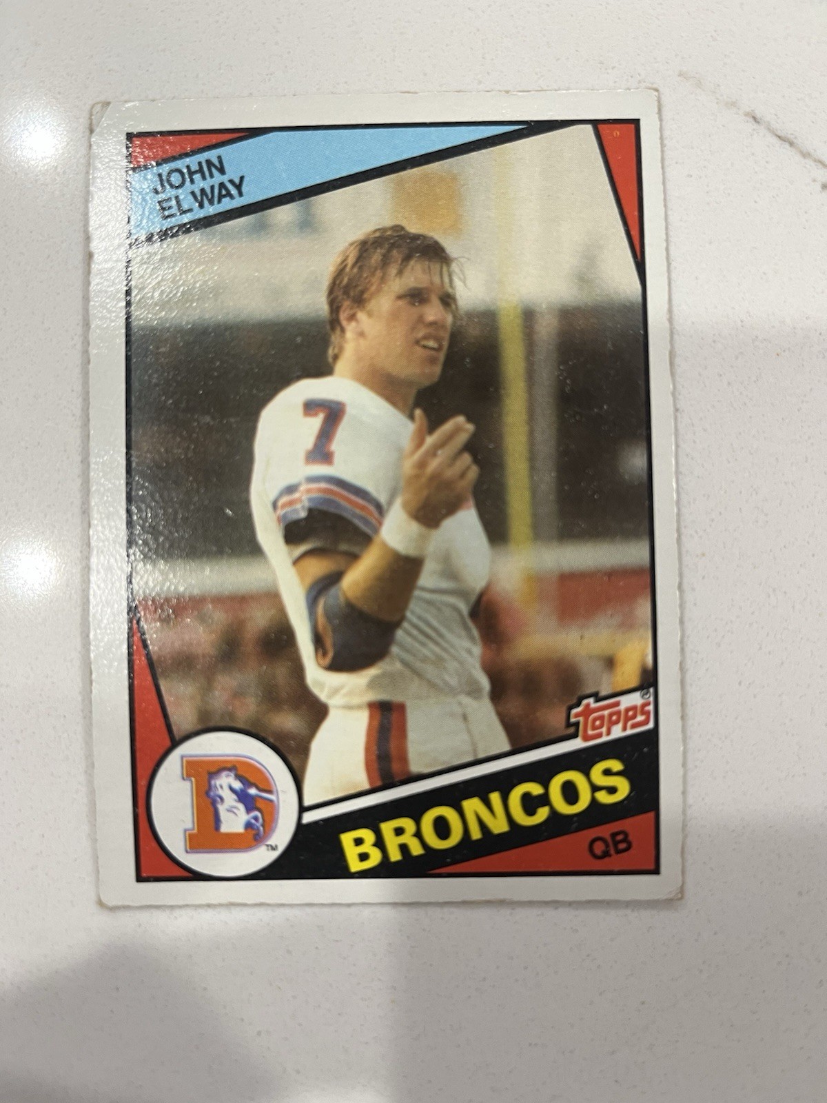 1984 Topps - John Elway #63 (RC) Broncos