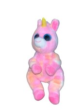 Ty Beanie Baby Bellies SKYLAR the Unicorn 6" Plush Stuffed Animal Toy Pink