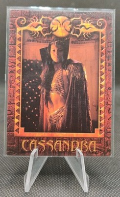 2002 Inkworks The Scorpion King Box Loader #BL-1 Cassandra Trading Card